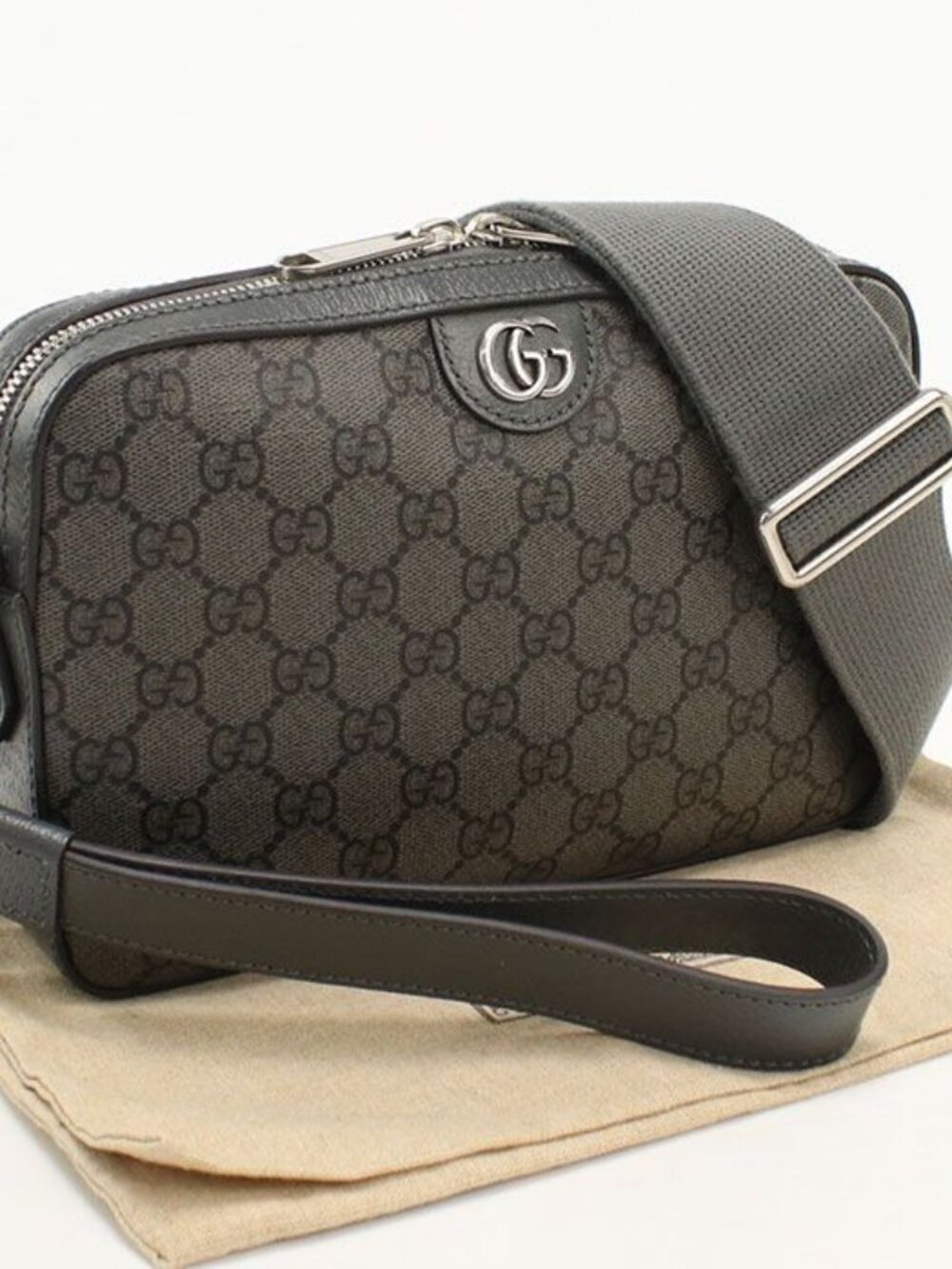 Gucci Small Cross Belt Bag Ophidia Crossbody GG Supreme
